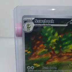 Sawsbuck 092/086 White Flare 2025 Illustration Rare - Pokemon TCG Card Near Mint - Image 3