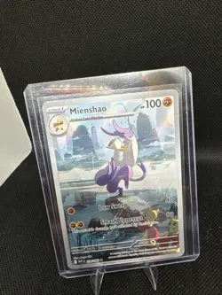 Mienshao 134/086 IR SV White Flare Pokemon TCG English Card NM - Image 1
