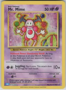 Mr. Mime Holo Classic Collection Trading Card Game Classic 013/034 NM - Image 1