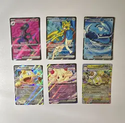 Pokemon TCG English Holo/Foil 6-Card ex Lot: Salazzle, Hop's Zacian + - Image 1