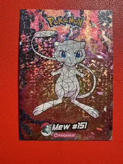 Crystal Card Collection MEW #151 Cracked Ice Holo Full Art Rare 2024 - Image 1