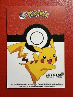 Crystal Card Collection MEW #151 Cracked Ice Holo Full Art Rare 2024 - Image 2