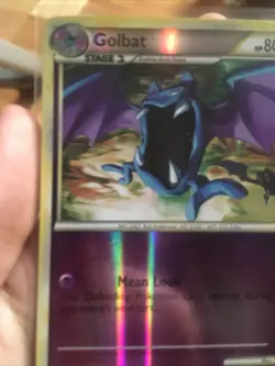 Pokemon 2010 HGSS Unleashed Golbat Reverse Holo Card 30/95 - Unplayed - LP/NM 👽 - Image 4