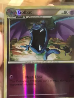 Pokemon 2010 HGSS Unleashed Golbat Reverse Holo Card 30/95 - Unplayed - LP/NM 👽 - Image 5