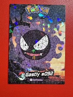Gastly #92 - Cracked Ice Holo - Crystal Collection 2024 - Pokemon Card - Image 1