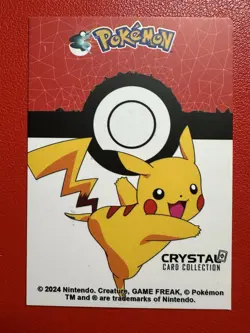 Gastly #92 - Cracked Ice Holo - Crystal Collection 2024 - Pokemon Card - Image 2