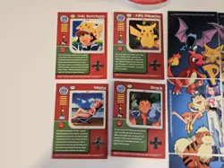 1999 Topps Pokemon 13-Card Complete Puzzle Set TV Animation Jesse James Pikachu - Image 3