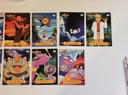 1999 Topps Pokemon 13-Card Complete Puzzle Set TV Animation Jesse James Pikachu - Image 4