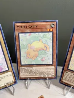 Yu-Gi-Oh! Melfy Rabby, Catty, Puppy MP21 1st Edition 4 Card Lot English - Image 5