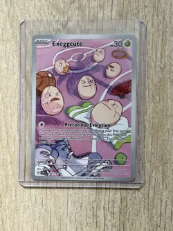 Pokemon Exeggcute 192/191 Illustration Rare IR Surging Sparks Near Mint - Image 1