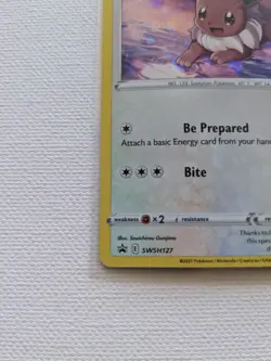 Eevee - Promo SWSH: Sword & Shield Promo Cards SWSH127 NM Holo - Image 2
