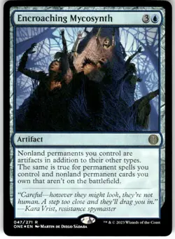 Encroaching Mycosynth 47 Phyrexia: All Will Be One Magic: The Gathering Foil NM - Image 1