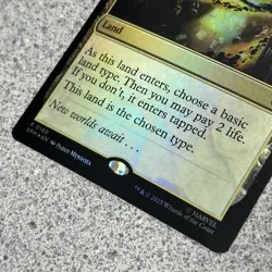 Multiversal Passage 0180 Rare Land EN x Wizards of the Coast MTG NM - Image 3