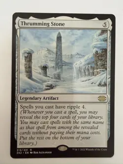 Thrumming Stone - 2X2 - NM - Magic The Gathering - MTG - Image 1
