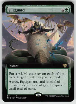 Silkguard (Extended Art) 71 Commander: Kamigawa: Neon Dynasty NM - Image 1