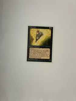 X1- Magic the Gathering ~ MTG ~ Nightmare ~ Fourth Edition ~ 4Ed ~ MP - Image 1