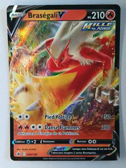 Carte pokemon FRANCAIS Brasegali V (CRE 020) Regne de Glace [NM] 12.04.2025A - Image 1