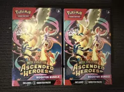 2x Pokemon TCG Ascended Heroes Booster Bundle Sealed - Image 1