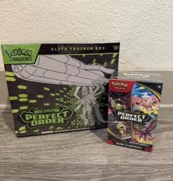 Pokemon TCG: Perfect Order ETB & Booster Bundle SEALED NEW - Image 1