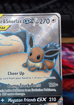 Eevee & Snorlax GX 171/181 Ultra Rare Team Up - Pokemon TCG NM/M 💎 - Image 4
