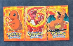 Pokemon TOPPS First Movie - 1999 - Diecut complete set 12/12 - BLUE logo - EXC - Image 5