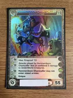 Chaotic Hammerdoom Chantcaller Assimilated MAX C & P NM Super Rare Card - Image 5