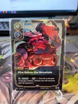 Best Of Ornn Legend Riftbound Metal Card (Lille) - Image 1