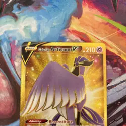 Pokemon Card Galarian Articuno V 181/172 Secret Rare Brilliant Stars Near Mint - Image 2