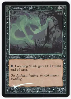 Looming Shade 2001 MTG Core Set 7th Edition FOIL Black Common Creature NM AZ1 - Image 1
