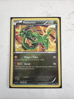 Pokemon TCG Rayquaza Dragon Vault 11/20 Holo Promo Excellent Condition - Image 1