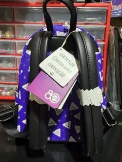 Loungefly - Magic 8 Ball Lenticular Mini Backpack - Purple/Black - NWT - Image 3
