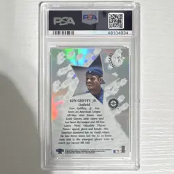 Fleer 1999 Brilliants Ken Griffey Jr Shining Stars Pulsars #1P PSA 9 Mariners - Image 2