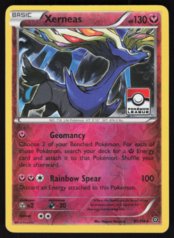Pokemon TCG - Steam Siege - Xerneas 81/114 League Promo - P - Image 1