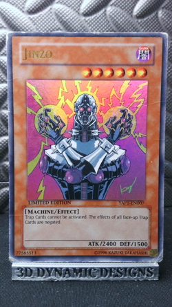 | Yugioh Jinzo YAP1-EN007 Ultra Rare Anniversary Pack HP 🔥 | - Image 1