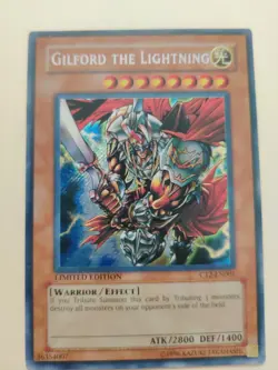Gilford the Lightning CT2-EN001 Secret Rare LP - Image 1