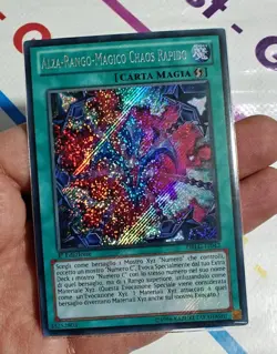 ALZA-RANGO-MAGICO CHAOS RAPIDO Rara Segreta (EXC) DRLG-IT042 YU-GI-OH NUOVA - Image 1