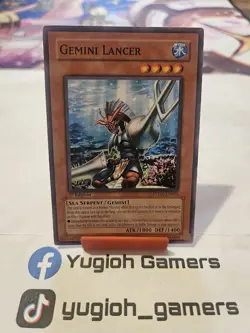 Yu-Gi-Oh Gemini Lancer PTDN 1st Edition Common Light Played - Image 1