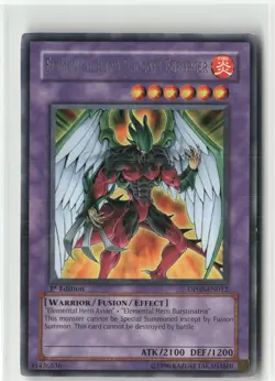 Elemental Hero Phoenix Enforcer DP05-EN012 Rare 1st Ed LP *Free Shipping on $5+ - Image 1