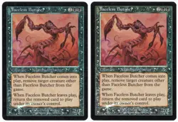 Faceless Butcher x2 2x 2002 Torment FOIL Black Common Creature MTG SP - NM AZ1 - Image 1