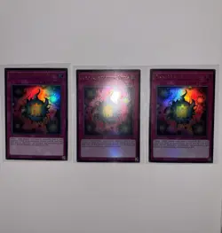 Yugioh! 3x Deck Devastation Virus LCKC-EN047 Ultra Rare Unlimited Near Mint - Image 2