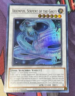 Yu-Gi-Oh! Arionpos, Serpent of the Ghoti - DABL-EN088 - Ultra Rare - NM - Image 1