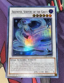 Yu-Gi-Oh! Arionpos, Serpent of the Ghoti - DABL-EN088 - Ultra Rare - NM - Image 2