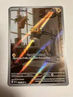 Pokemon TCG Joltik 116/086 SV: White Flare Illustration Rare Holo - Image 1