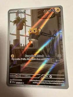 Pokemon TCG Joltik 116/086 SV: White Flare Illustration Rare Holo - Image 2