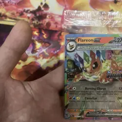 Pokemon Prismatic Evolutions - Flareon EX 014/131 - Sealed Stamp Promo - Image 3