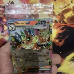 Pokemon Prismatic Evolutions - Flareon EX 014/131 - Sealed Stamp Promo - Image 4