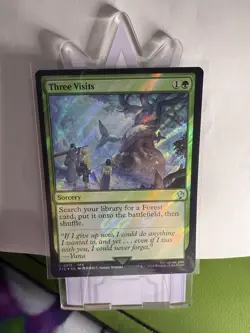 Three Visits (Surge Foil) Commander: Final Fantasy Foil - Image 1