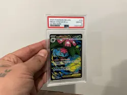 2025 POKEMON ME01 EN-MEGA EVOLUTION ULTRA RARE #155/132 MEGA VENUSAUR EX PSA 10 - Image 1