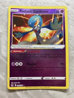 Pokemon TCG - Radiant Gardevoir - 069/196 - Radiant Rare - Sword & Shield - Image 1