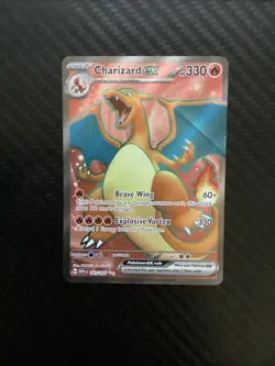 Charizard ex 183/165 Sv: Scarlet & Violet 151 Ultra Rare Holo Pokemon TCG NM - Image 1